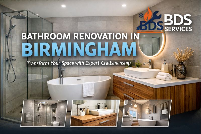 bathroom renovation in Birmingham